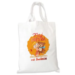 Torba na zakupy dla DZIEWCZYNY Najlepsza Dziewczynka na świecie